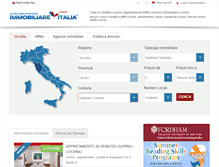 Tablet Screenshot of immobiliare-livorno.com